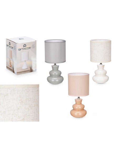 LAMPARA SOBREMESA CERAMICA TRIANGULAR SURT 3