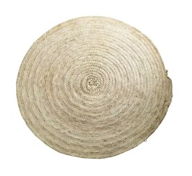 ALFOMBRA HOJAS DE PALMA ARTESANAL  100CM