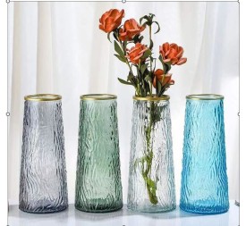 JARRON CRISTAL  4 MIX COL diam.10 H20