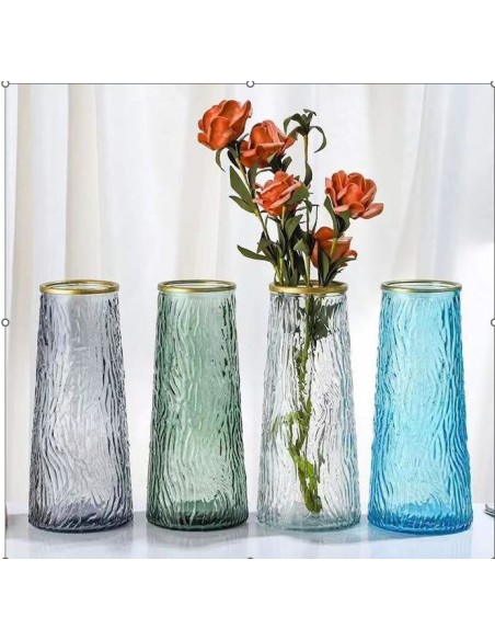 JARRON CRISTAL  4 MIX COL diam.10 H20