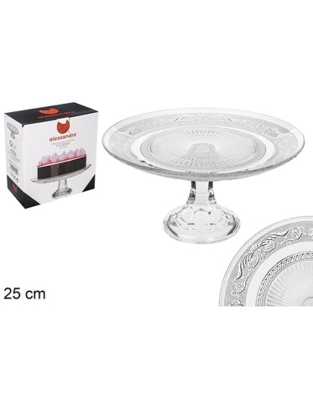 TARTERA CRISTAL PHOENIX 25CM