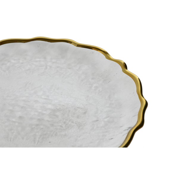 PLATO CRISTAL 21X21X1,5 TRANSPARENTE