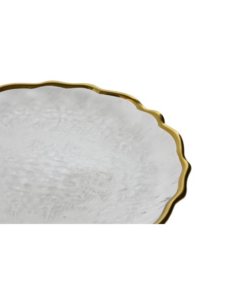 PLATO CRISTAL 21X21X1,5 TRANSPARENTE