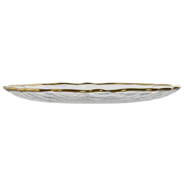 PLATO CRISTAL 21X21X1,5 TRANSPARENTE