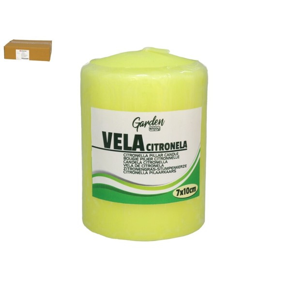 VELA CITRONELA 7X10CM