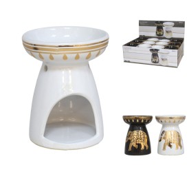 QUEMADOR CERAMICA MOON 2 SRT  9,5X9,5X11,7 CM