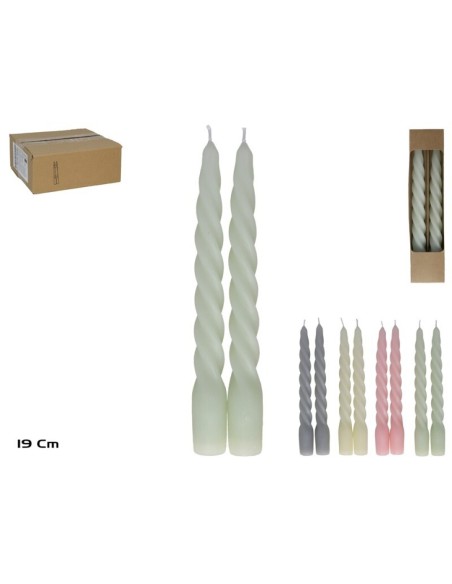 VELA ESPIRAL X2 19X2CM 4 STD BERNINI