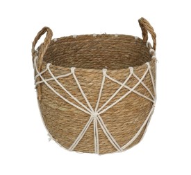 CESTA REDONDA CON ASAS NIGER 33X26CM