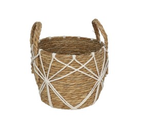 CESTA REDONDA CON ASAS NIGER 23X20CM