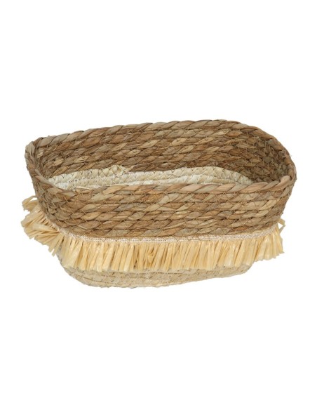 CESTA RECTANGULAR CON ASAS KENIA 21X14X10CM