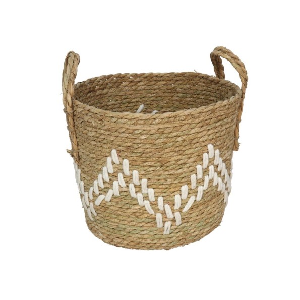 CESTA REDONDA CON ASAS TOGO 29X24CM