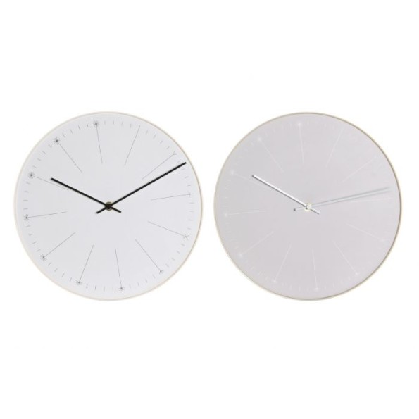 RELOJ PARED PVC 30X4,5X30 30 2 SURTIDO