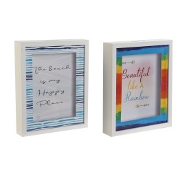 HUCHA MDF CRISTAL 19,5X4,5X24,5 2 SURT.