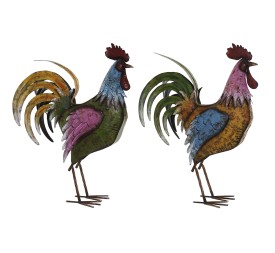 FIGURA METAL 44X17X61 GALLO 2 SURT.