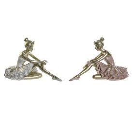 FIGURA RESINA 13,5X7,5X9 BAILARINA 2 SURT.