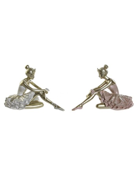 FIGURA RESINA 13,5X7,5X9 BAILARINA 2 SURT.