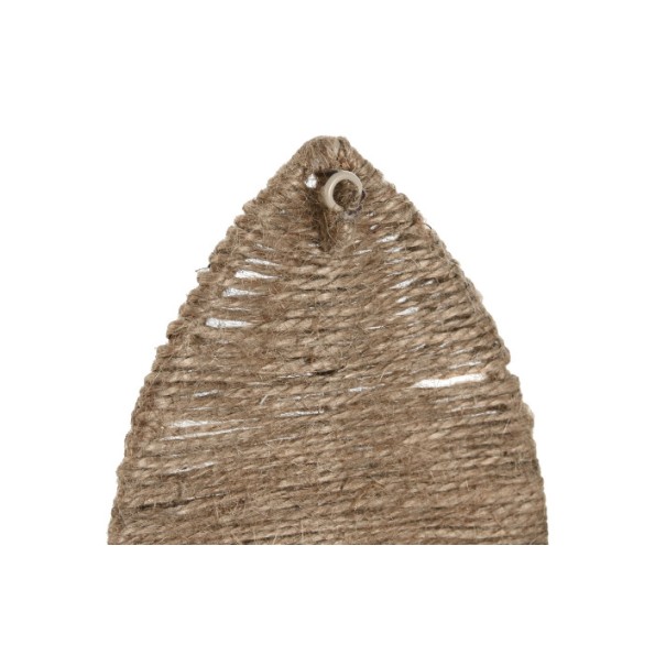 PERCHERO PARED SET 3 YUTE  12X4X26 HOJA (PP-212335)