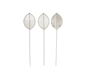 DECORACION ALGODON METAL 22X2X102 HOJA 3 SURT.