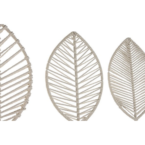 DECORACION ALGODON METAL 22X2X102 HOJA 3 SURT.