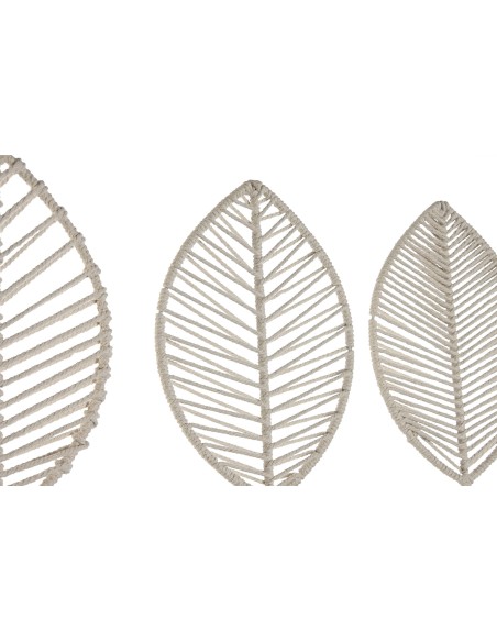 DECORACION ALGODON METAL 22X2X102 HOJA 3 SURT.