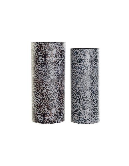 PARAGUERO SET 2 LIENZO MADERA 23X23X54 ANIMAL