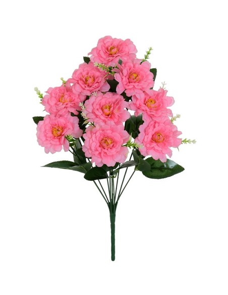 RAMO ZINNIA X 9-42 CM (ROSA)