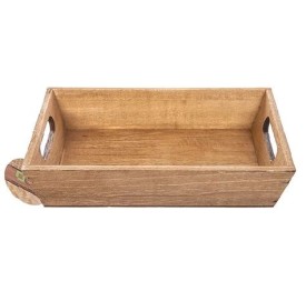 CAJA MADERA CAOBA 27x19x6cm