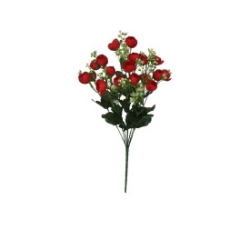 RAMO RANUNKULUS X9 X18 -51CM (ROJO)