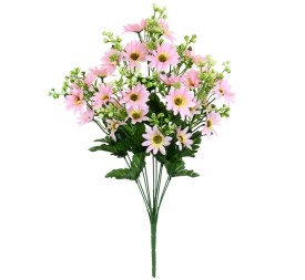 RAMO MARGARITAS X 10-54 CM (ROSA)