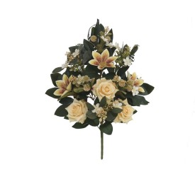 CONJUNTO ROSAS MIX (A) X12 58CM (MARFIL)