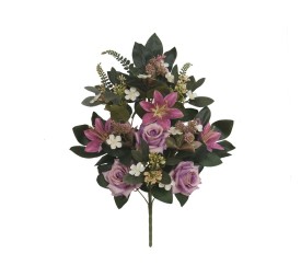CONJUNTO ROSAS MIX (A) X 12 58CM (VIO)