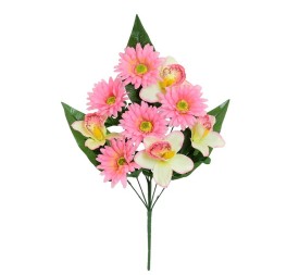 CONJUNTO GERBERA-ORQUIDEA X