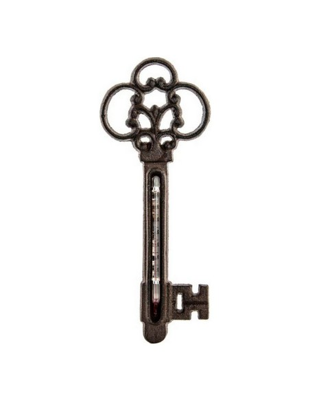 TERMOMETRO HIERRO COLADO 22X9 LLAVE MARRON