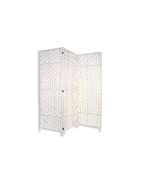 PARABAN 3 HOJAS COLOR BLANCO 6x45x180cm