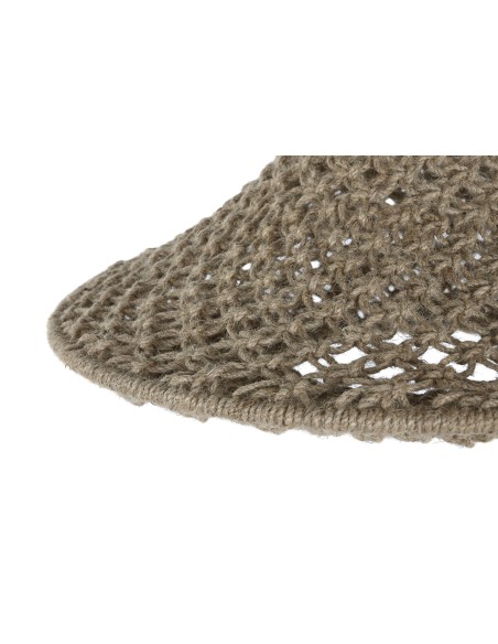 PANTALLA MACRAME YUTE 50X50X55 NATURAL