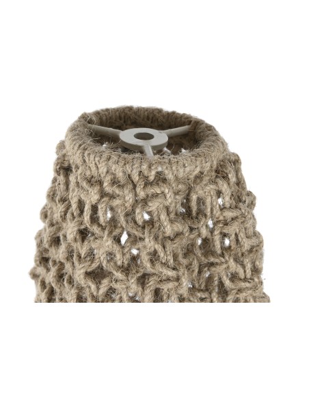 PANTALLA MACRAME YUTE 50X50X55 NATURAL