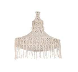 PANTALLA MACRAME 63X63X70 NATURAL