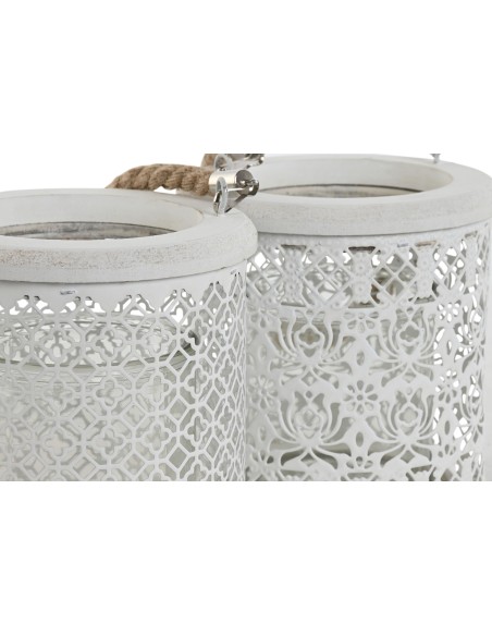 PORTAVELA METAL CRISTAL 15X15X17 ASA 2 SURT.