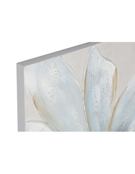 CUADRO LIENZO MDF 50X2,5X50 FLOR 2 SURT.