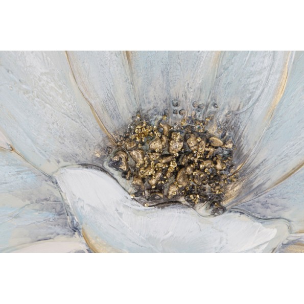 CUADRO LIENZO MDF 50X2,5X50 FLOR 2 SURT.