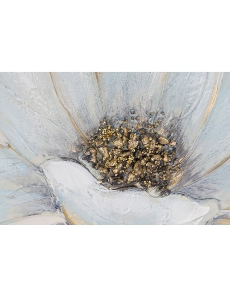 CUADRO LIENZO MDF 50X2,5X50 FLOR 2 SURT.