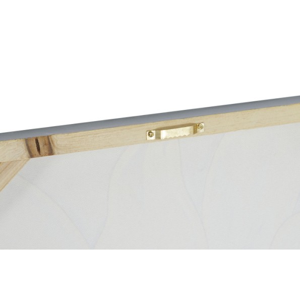 CUADRO LIENZO MDF 50X2,5X50 FLOR 2 SURT.