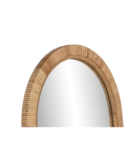 ESPEJO VESTIDOR RATAN CRISTAL 46,5X48X150,5
