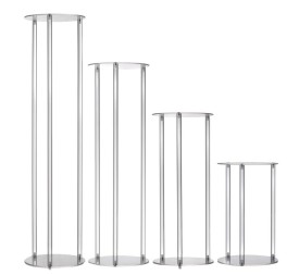 BASES REDONDAS ALTA S/4  25X25 H40/60/80/100