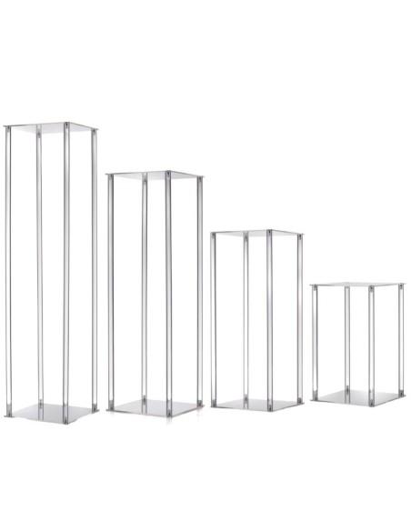 BASES ALTAS CUADRADAS  S/4 25X25 H40/60/80/100