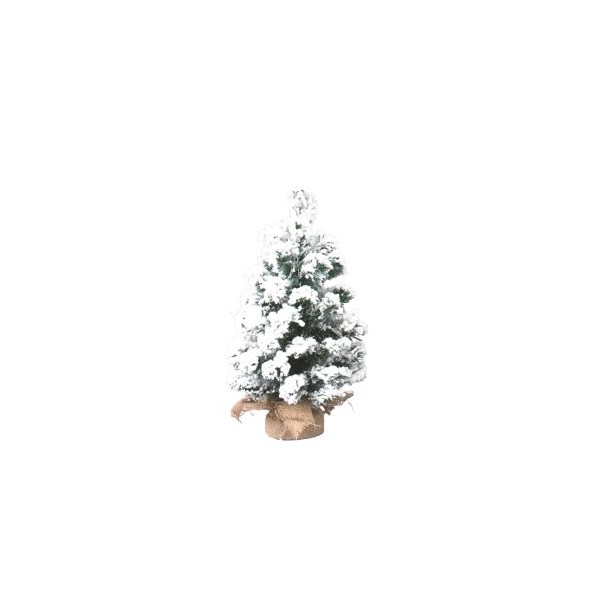 ÁRBOL NAVIDAD NEVADO MACETA SACO 40CM