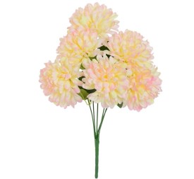 RAMO CRISANTEMO GIANT X 6-43CM (ROSA)