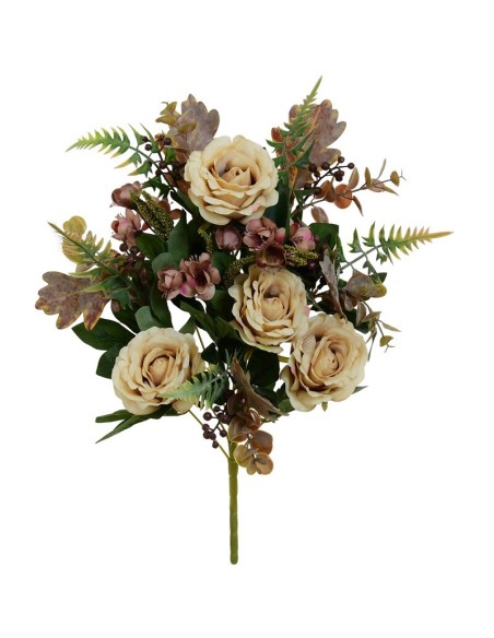 CONJUNTO ROSAS MIX (A)X12-58 CM (OCRE)