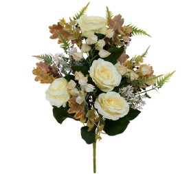 CONJUNTO ROSAS-ENKIAN (A)X16-59CM(CREMA)