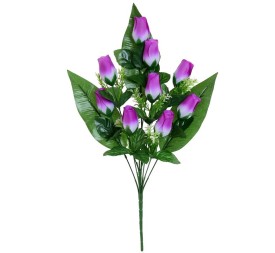 CONJUNTO CAPULLOS SATIN X 9-53 CM (VIO)